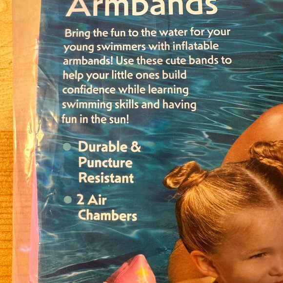 Inflatable armbands Ages 3-6 NIP - Picture 4 of 5